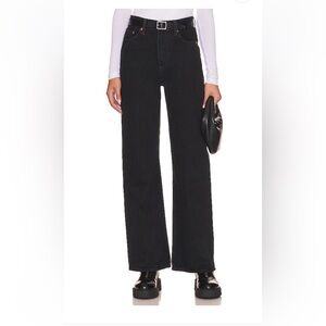 Levi’s Ribcage - Wide Leg - Black, 32